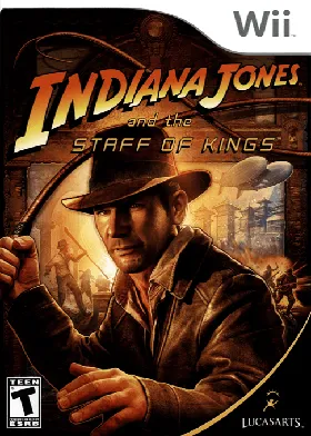 Indiana Jones and the Staff of Kings box cover front